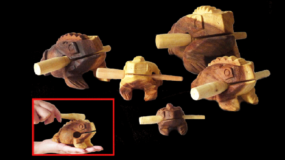 1163 Mini Frø Guiro